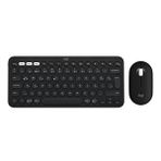 Logitech Pebble 2 Multi-Device Türkçe Tuş Dizimi Grafit Bluetooth Klavye ve Mouse Seti