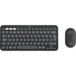 Logitech Pebble Keys 2 K380S Bluetooth KLAVYE-920-011859 + Logitech M350S Pebble 2 Kablosuz Sessiz MOUSE-910-007015