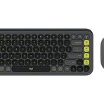 Logitech Pop Icon Bluetooth Klavye & Mouse Seti Grafit (Türkçe Tuş Dizimi) 920-013075