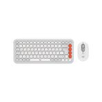 Logitech Pop Icon Combo 920-013076 Beyaz Kablosuz Klavye Mouse Seti