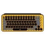 Logitech POP Keys Kablosuz Sarı Siyah Mekanik Klavye