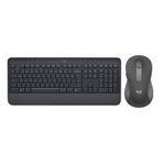 Logitech Signature K650 + M650 Siyah L Büyük Boy Kablosuz Klavye Mouse Seti