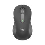 Logitech Signature M650 L Bluetooth Kablosuz Mouse Siyah-Grafit – Büyük Boy, Ergonomik Tasarım