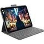 Logitech Slim Folio iPad 10. Nesil ile Uyumlu Klavyeli Tablet Kılıfı - Gri