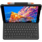 Logitech Slim Folio iPad Air 3.nesil 10.5 inç Uyumlu Klavyeli Kılıf (İtalyanca, Q)