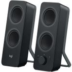Logitech Z207 Bluetooth Bilgisayar Hoparlörü, 20 İnce ve Hafif Tasarım, Siyah