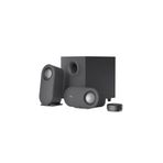 logitech Z407 2.1 Subwoofer ve Kablosuz Kontrollü Bluetooth Bilgisayar Hoparlörleri, Siyah 980-001348