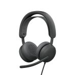 Logitech Zone Wireless 2 Es For Business - Gürültü Engelleme Özelliğine Sahip Kablosuz Kulaklık, Uyarlanabilir Hibrit Anc, Yerel Bluetooth, Microsoft Teams Sertifikalı - Grafit