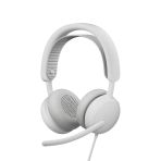 Logitech Zone Wireless 2 Es For Business - Uyarlanabilir Hibrit Anc, Bluetooth, Usb-C Ve Usb-A Özellikli Kablosuz Gürültü Önleyici Kulaklık, Microsoft Teams Sertifikalı - Kirli Beyaz