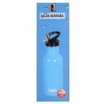 Logon LGL173 Mavi 500 ml Çelik Pipetli Matara