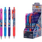 Logon Vinson Fashion 512 Flower Basmalı Jel Tükenmez Kalem Çiçek Desenli
