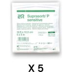 Lohmann & Rauscher Suprasorb P Sensitive Border 5 Katmanlı Silikon Köpük Örtü 12,5 x 12,5 cm - Ref 139062 - 5 Adet