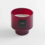 Lois Cam Kapaklı Bordo Mum 350 gr