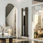 Lojimax Alüminyum Aynalı Dikey Radyatör Siesta Mirrror 1800 x 554 6 Dilim | Mat Bronz | Yüksek Isıl Güç | 5 Yıl Üretici Garantisi