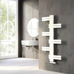 Lojimax Alüminyum Dekoratif Havlupan Ida 1425X600 Mm 14 Dilim Mat Beyaz | 926 W Yüksek Isıl Güç | 5 Yıl Üretici Garantisi