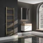 Lojimax Alüminyum Dekoratif Havlupan Lodos W 1400 X 500 15 Dilim | Mat Bronz | Yüksek Isıl Güç | 5 Yıl Üretici Garantisi