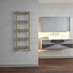 Lojimax Alüminyum Dekoratif Havlupan Lodos W 780 x 500 9 Dilim | Mat Bronz | Yüksek Isıl Güç | 5 Yıl Üretici Garantisi