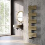 Lojimax Alüminyum Dekoratif Havlupan Nummo 1410 x 450 15 Dilim | Mat Bronz | Yüksek Isıl Güç | 5 Yıl Üretici Garantisi - 141*45