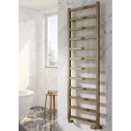 Lojimax Alüminyum Dekoratif Havlupan Perla Line 720X500mm 6 Dilim Bronz Fırçalı Eloksal | 347 W Yüksek Isıl Güç | 5 Yıl Üretici Garantisi