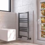 Lojimax Alüminyum Dekoratif Havlupan Vista 1700 x 500 17 Dilim | Dokulu Siyah | Yüksek Isıl Güç | 5 Yıl Üretici Garantisi - 170*50