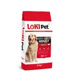 Loki Pet Düşük Tahıllı Sığırlı 12 kg Yetişkin Kuru Köpek Maması