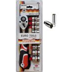 LOKMA TAKIMI 11+1 PARÇA CIRCIRLI EURO TOOLS LOKMA TAKIMI 1/2