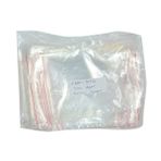 LokmanAvm 10x12 cm Şeffaf 100 Adet 1 Paket Kilitli Naylon Torba Poşet