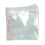 LokmanAvm 19x25 cm Şeffaf 100 Adet 1 Paket Kilitli Naylon Torba Poşet