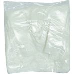 Lokmanavm Ekonomik Küçük Boy Atlet Hışır Poşet 38X22 cm Ince Beyaz 250 Adet 1 Paket - Şeffaf