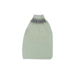LokmanAvm Lastikli Eldiven Beyaz 15x25 cm İpek Sırt ve Vücut Kesesi