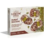 Lokum Atölyesi 250 gr Dubai Sultanı Antep Fıstıklı Çıtır Kadayıf Dolgulu Sütlü Çikolata Kaplı Sultan Lokum
