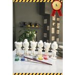 Lol Bebek (3D) Taş Boyama Lol Bebek Boyama Lol Bebek Büst Figür Çocuk Gelişimi Taş Boyama Seti