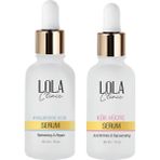 Lola Cilt Serum Seti & Hyaluronik Serum + Kök Hücre Serum , Nem terapisi ve antiaging