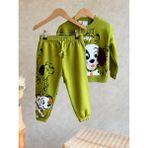 Lolipop Kids Store Erkek Çocuk 101 Dalmayians Sallanan Kulaklı Eşofman Takımı - 4 - 5 Yaş - Yeşil