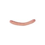 Lolita Shop Tamamı Et Dokusunda Ten Hissiyatında Çift Başlıklı 33 Cm Lezbiyen Anal Vajinal Penis Dildo