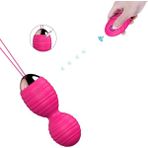 Lolita Shop USB Şarjlı Uzaktan Kumandalı Kegel Vajinal Topu 12 Farklı Titreşim Fonksiyonlu Orgazm Zevk Vibratörü