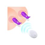 Lolita Shop Uzaktan Kumandalı 10 Farklı Güçlü Titreşimli Göğüs Ucu Klipsi Usb Şarjlı Göğüs Ucu Orgazm Vibratörü