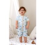 Lollie Baby&Kids 0.5 Tog Yazlık Bebek & Çocuk Uyku Tulumu, %100 Pamuk - Balinalar