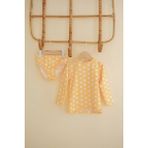 Lollie Baby&Kids Uv Korumalı Mayo Bebek & Çocuk - Dots - Ekru - 3 - 4 Yaş