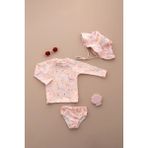 Lollie Baby&Kids Uv Korumalı Mayo Şapka Takım Bebek & Çocuk - Unicorn - Renkli - 1 - 2 Yaş