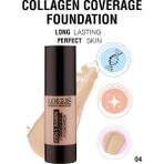 Lollis Collagen Coverage Fondöten 004 Koyu Ton