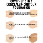 Lollis Cover - Up 3 In 1 Concealer Contour Foundation / Cover - Up 3 Ü 1 Arada Kapatıcı Kontur Fondöten 04 - 03
