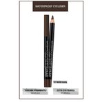 Lollis Waterproof Eyeliner 103 Warm Brown / Suya Dayanıklı Göz Kalemi 103 Sıcak Kahverengi
