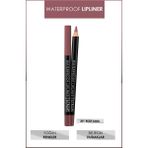 Lollis Waterproof Lipliner 201 Renk Suya Dayanıklı Dudak Kalemi Pürüzsüz Sürüm Özelliği