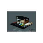 lologames 1/64 Otoparklı Coffee Diecast Diorama Maket