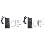 LOLPALONE 2X EQ-505 gitar eyer pikap 3 bantları EQ ekolayzır sol el akustik gitar preamp sistemi ekolayzır Piezo
