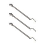 LOLPALONE 3 x Tekne Aksesuarı Yay Boccap Paslanmaz Çelik Marine 210 mm, Kapı için Yayı Kapısı
