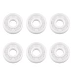 LOLPALONE 6 x 608 Rulman Seramik ZrO2 Rulman Bir Top 8 mm x 22 mm x 7 mm Zirkonyum Oksit ile