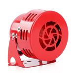 LOLPALONE AC110V Alternatif Akım Hoparlörlü Alarm Sireni Fabrika Araçları için Mini Elektrik Motoru, Kullanımı Kolay ve Mükemmel Bitirme