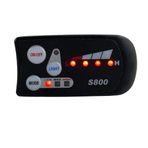 LOLPALONE Elektrikli Bisiklet 36V48V S800 LED LCD Metre Paneli Ekran Ebike Denetleyicisi için 5 Pin Su Geçirmez Tak Konnektör